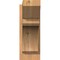 Ekena Millwork Legacy Slat Smooth Outlooker, Western Red Cedar, 7 1/2"W x 20"D x 20"H OUT08X20X20LEC06SWR - alternate 3